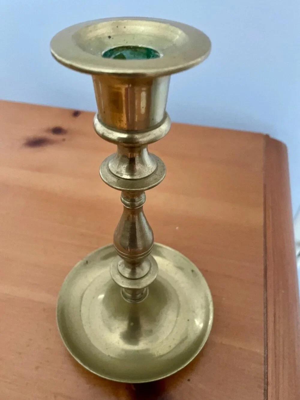 Brass candlestick, Vintage